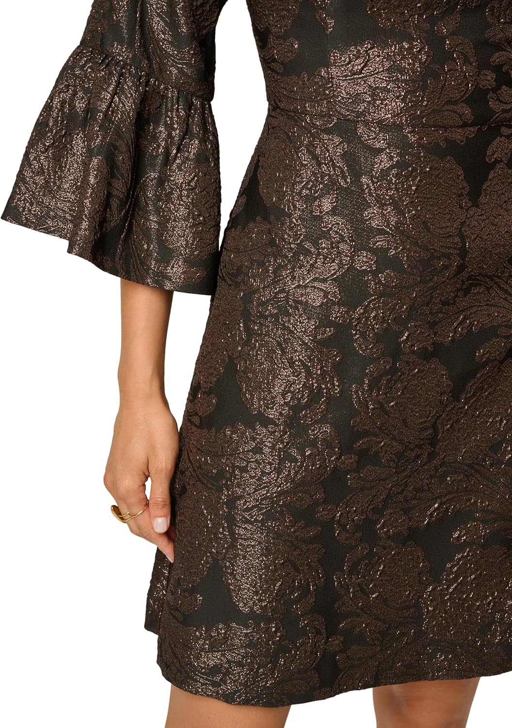 Adrianna Papell Bow Waist Sheath Dress
