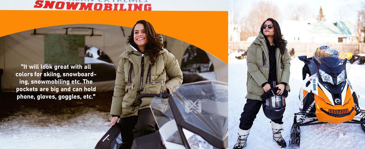 Orolay Women's Thickened Down Jacket