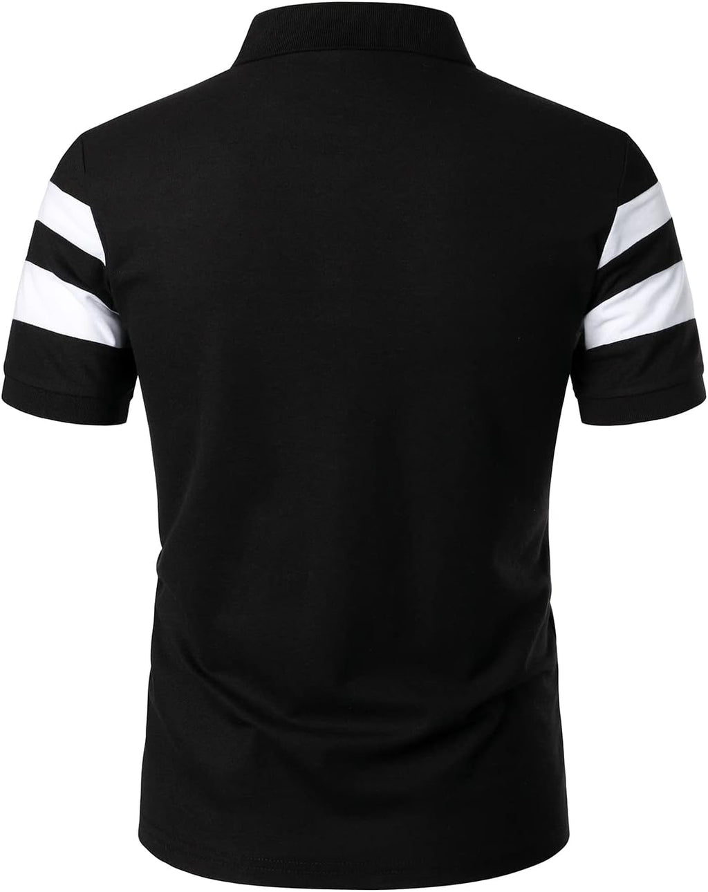 HOOD CREW Mens Short Sleeve Polo Shirts Stylish Design Summer T Shirt