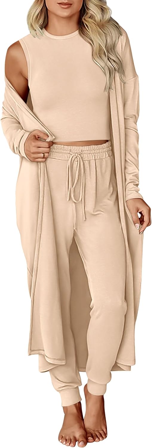 3 Piece Lounge Sets for Women Airport Travel Outfit
