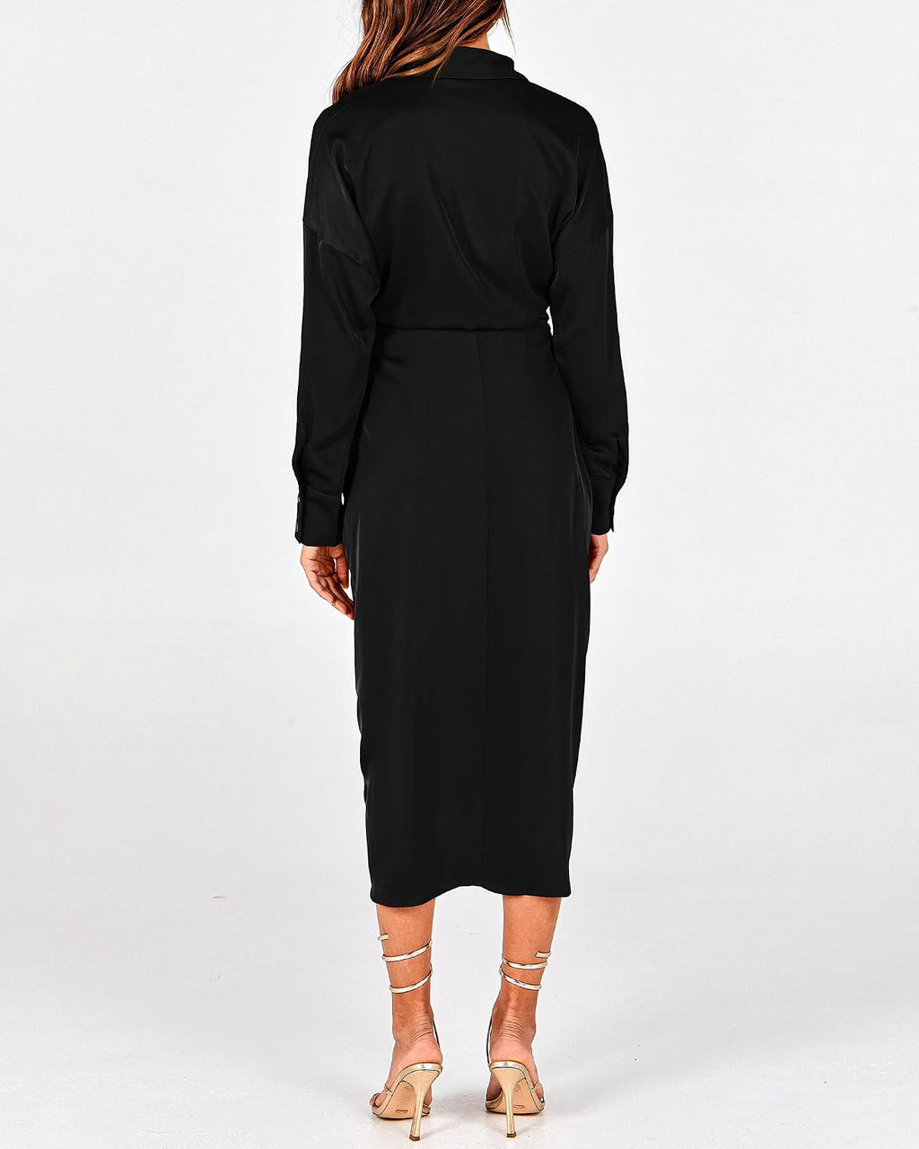 BTFBM Button Dwon Fall Dresses for Women 2026